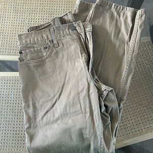 Levi’s tan pants